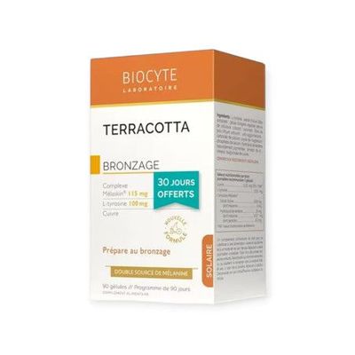 BIOCYTE Terracotta Bronzage 90Gelules BIOCYTE Terracotta Bronzage 90Gelules