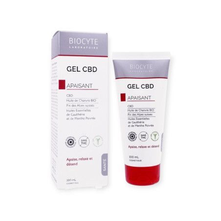 BIOCYTE Gel CBD Apaisant 100ml BIOCYTE Gel CBD Apaisant 100ml