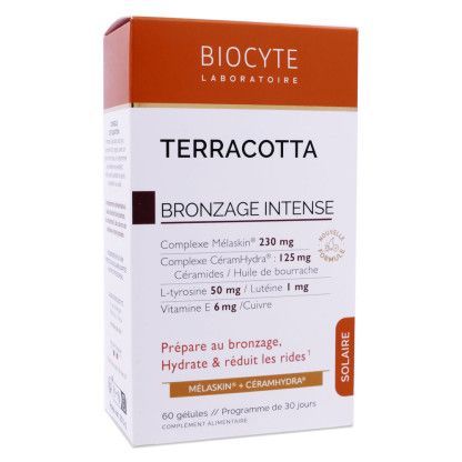 BIOCYTE Terracotta Bronzage Intense 60Gélules