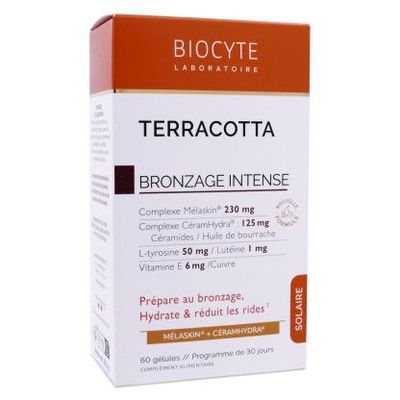 BIOCYTE Terracotta Bronzage Intense 60Gélules BIOCYTE Terracotta Bronzage Intense 60Gélules