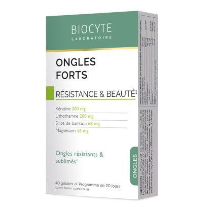 BIOCYTE Ongles Fort 40Gélules