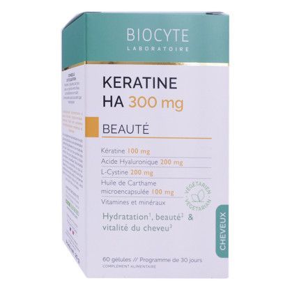 BIOCYTE Kératine HA 300mg 60Gélules BIOCYTE Kératine HA 300mg 60Gélules