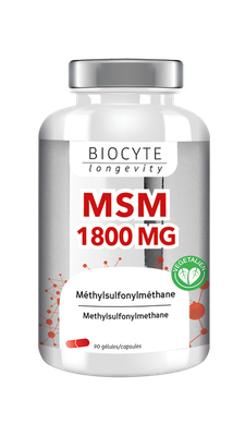 BIOCYTE MSM 1800MG 90Gélules BIOCYTE MSM 1800MG 90Gélules