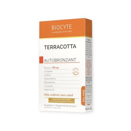 BIOCYTE Terracotta Autobronzant Boite de 30 gélules