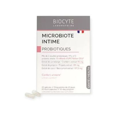 BIOCYTE Microbiote Intime Boite de 20 gélules BIOCYTE Microbiote Intime Boite de 20 gélules