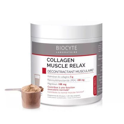 BIOCYTE COLLAGEN MUSCLE RELAX GOUT CACAO 220 G