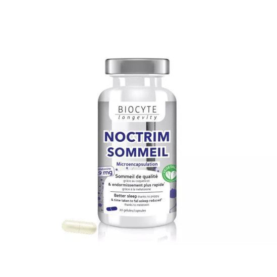 BIOCYTE NOCTRIM SOMMEIL 30 gélules BIOCYTE NOCTRIM SOMMEIL 30 gélules