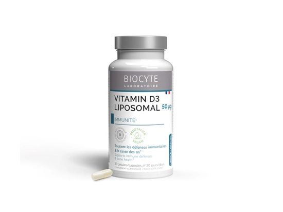 BIOCYTE VITAMIN D3 LIPOSOML 30 gélules BIOCYTE VITAMIN D3 LIPOSOML 30 gélules