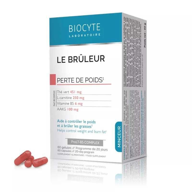 BIOCYTE LE BRÛLEUR  PERTE DE POIDS 60 gélules