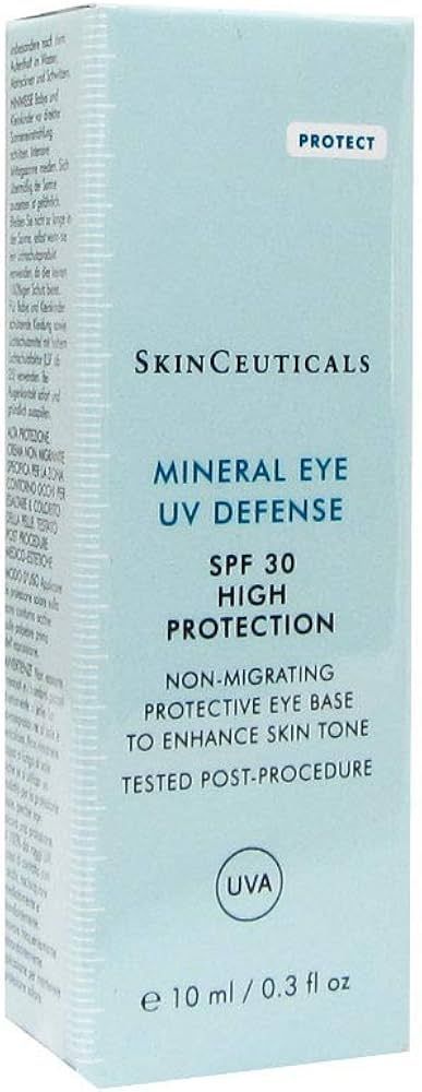 SKINCEUTICALS MINERAL EYE UV DEFENSE SPF 30 SKINCEUTICALS MINERAL EYE UV DEFENSE SPF 30