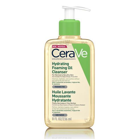 CERAVE HYDRATING FOAMING OIL 236ml CERAVE HYDRATING FOAMING OIL 236ml