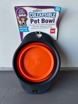 Collapsible Pet Bowl