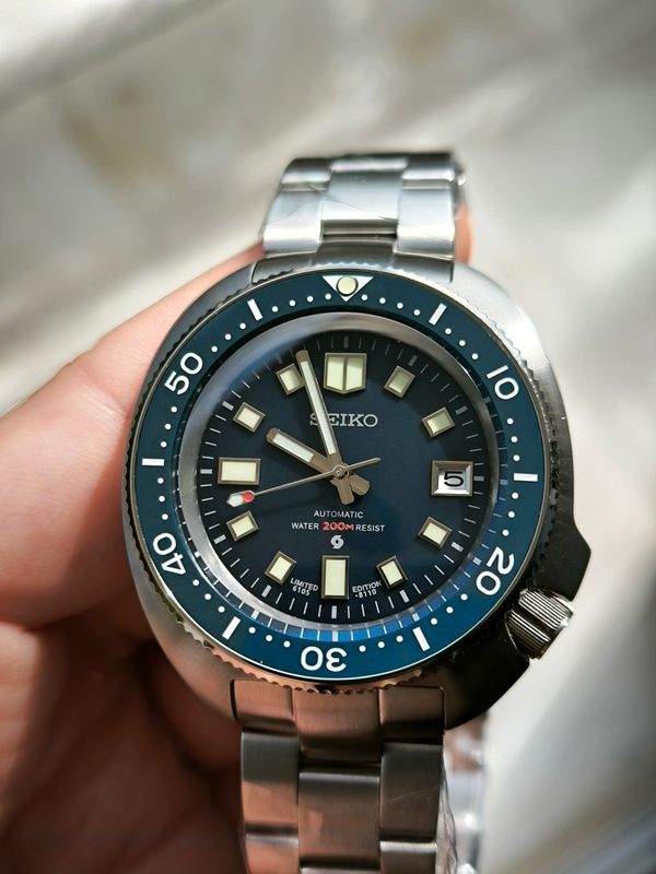 Seiko Mod Diver 6105 Captain Willard 44mm NH35 Automatic watch