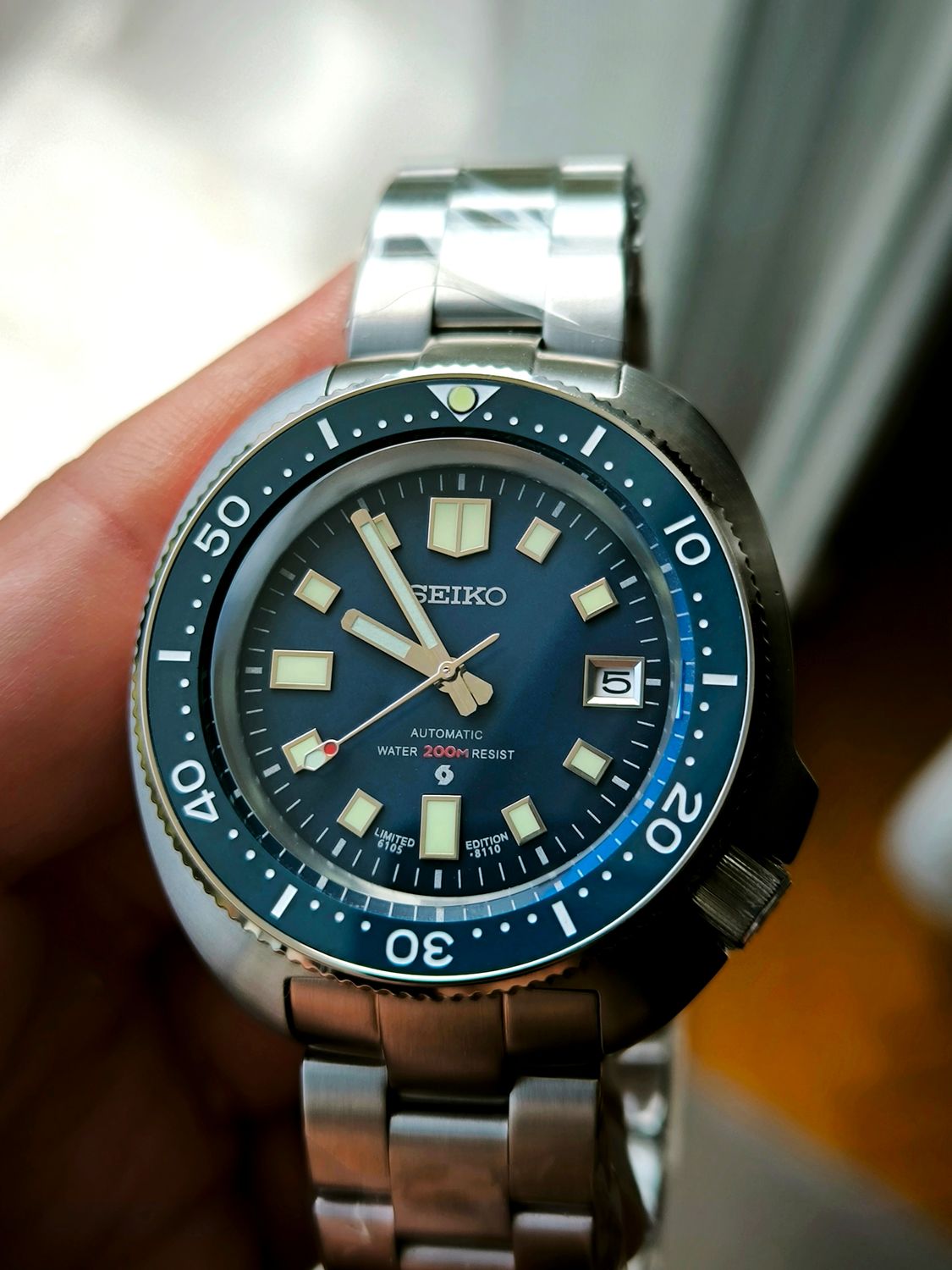 Seiko Mod Diver 6105 Captain Willard 44mm NH35 Automatic watch