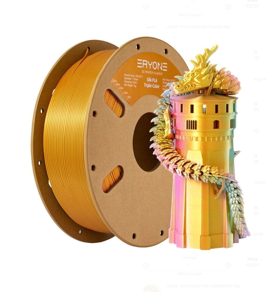 Pla Filament Metallic 1,00 Kg 1,75 mm