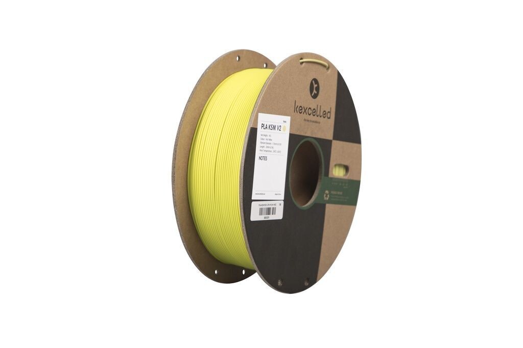1,00 kg Pla Matt Gelb 1,75 mm