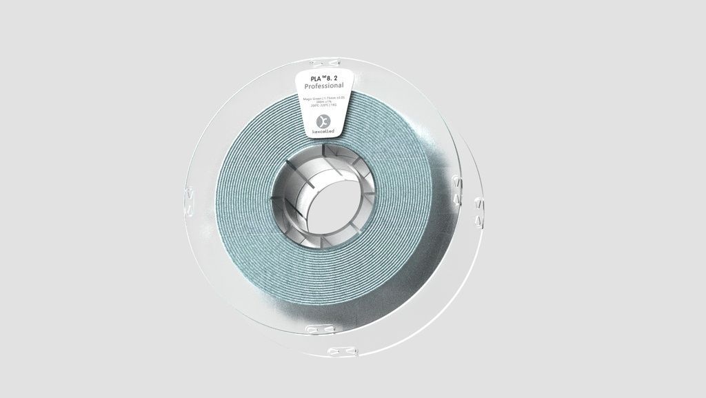 1,00 Kg Pla 1,75 mm Magisches  Grün ( Marmor Optik)