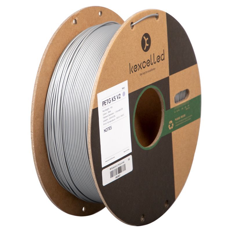 PETG 1,00 KG Silber 1,75 mm