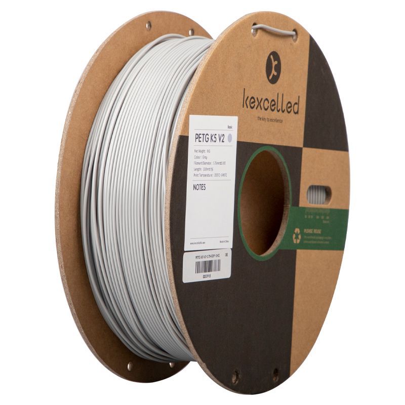 PETG 1,00 KG Hellgrau 1,75 mm