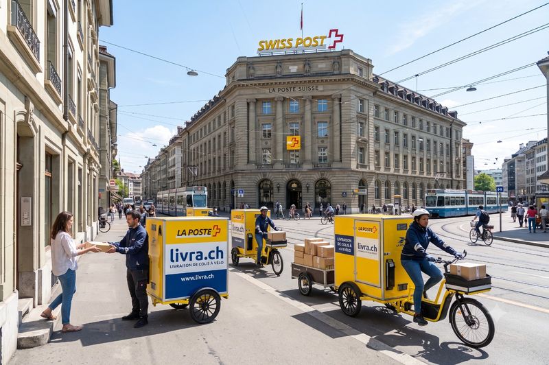 Faire livrer un colis à vélo