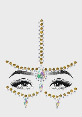 Eden adhesive face jewels