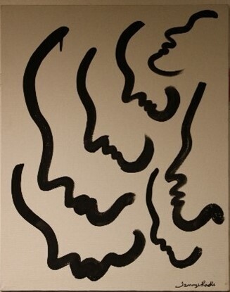 Black White Faces