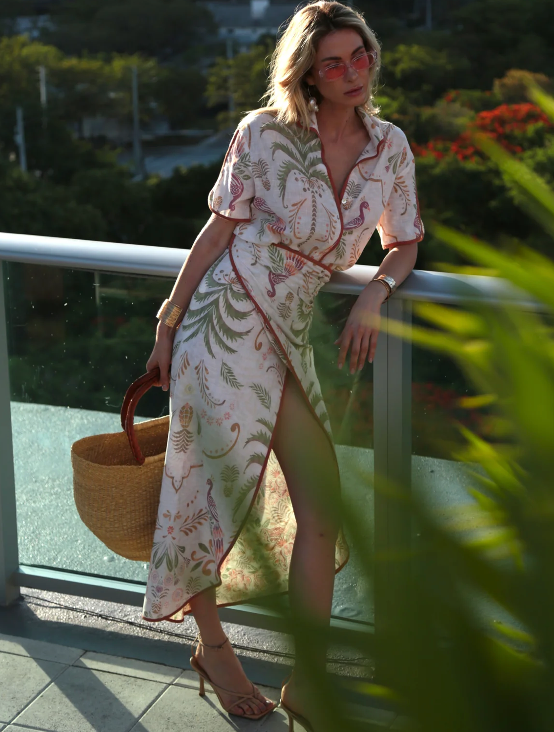 Palmetto Reverse Marbella Skirt