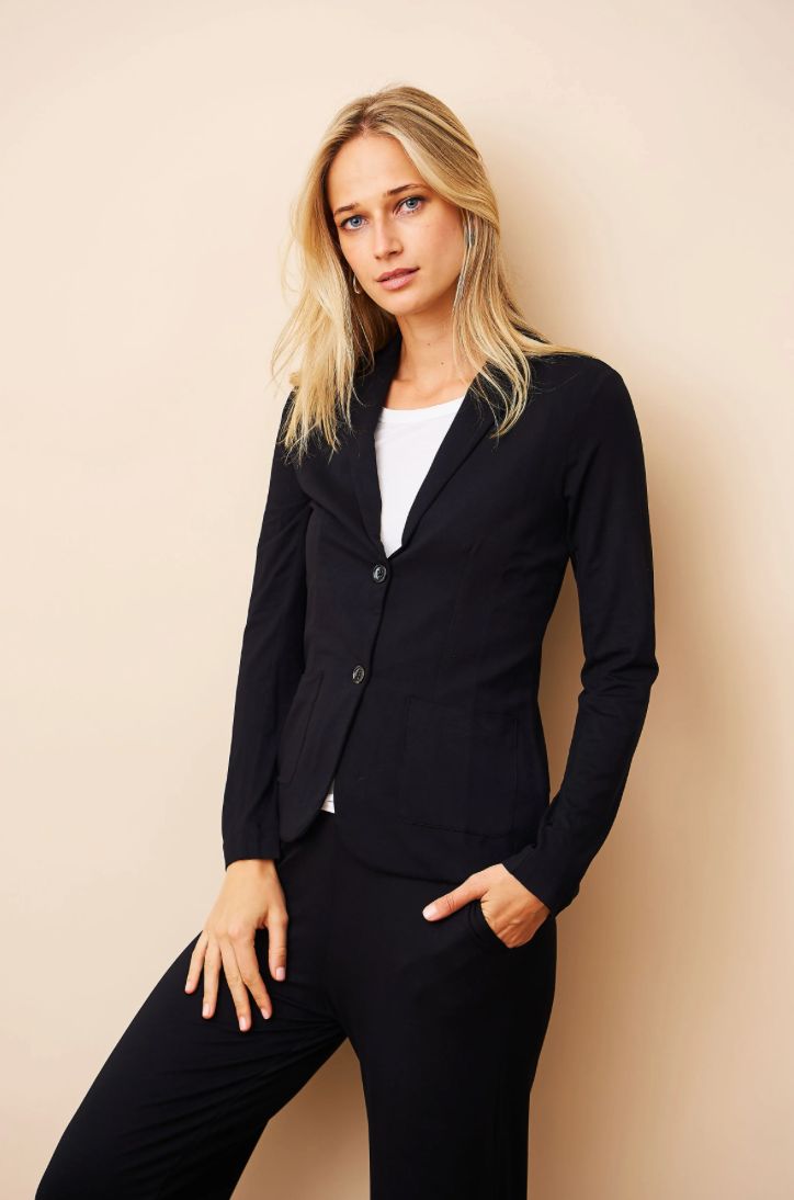 Soft Touch Two Button Blazer (M001FVE151)