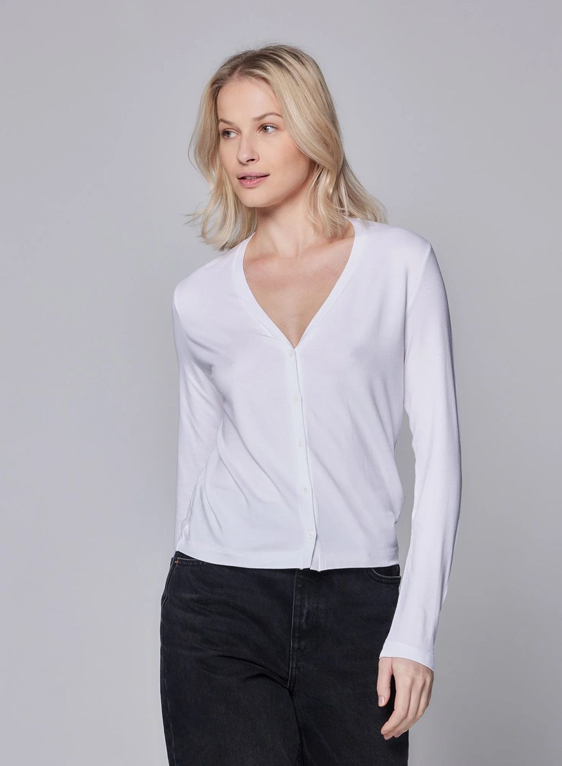 Soft Touch V-nk Cardigan (M001FGI035)