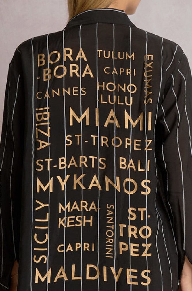 *NEW* Destination Shirt, Color: Black, Size: XS