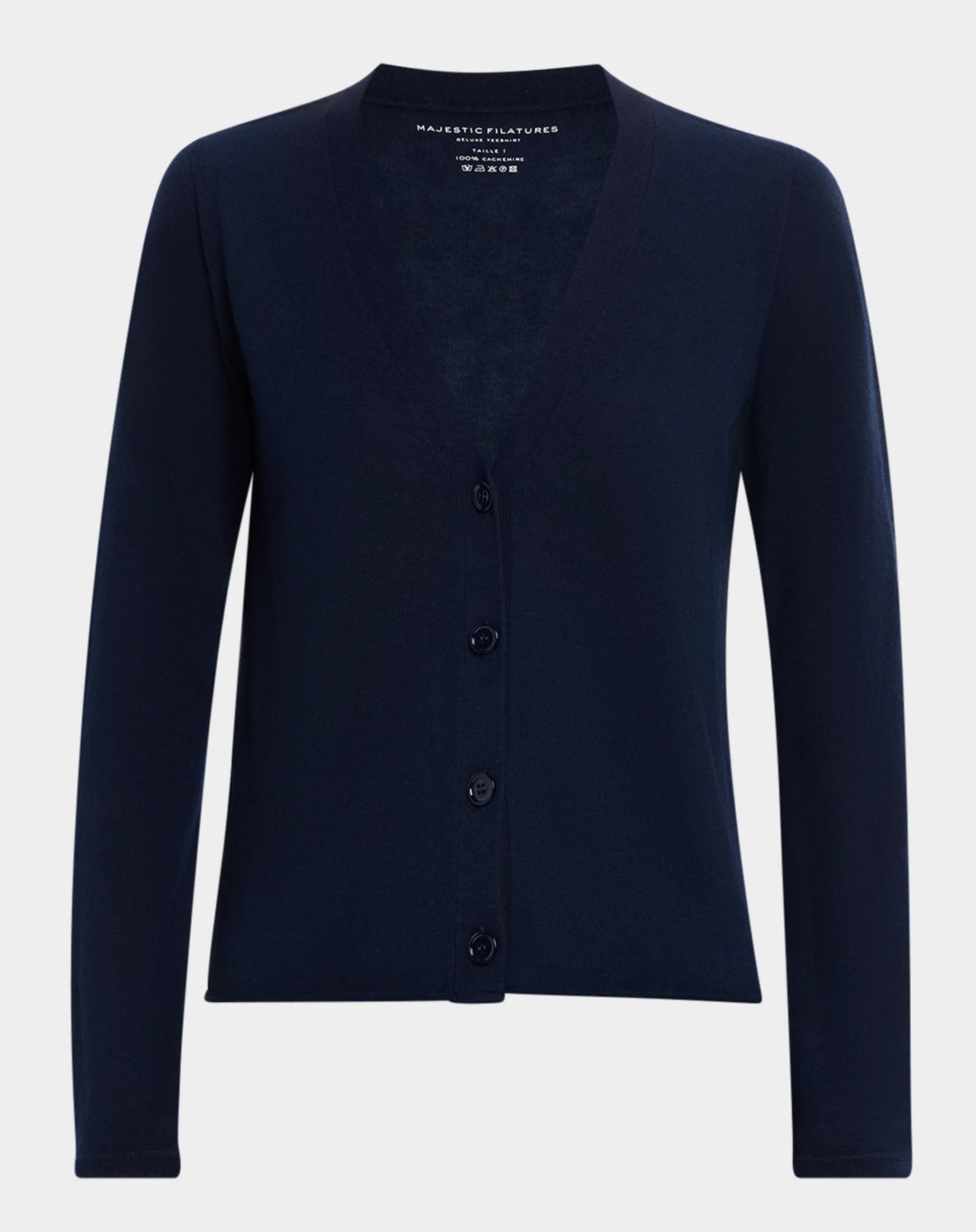 Machine Wash Cashmere L/S Vnk Cardi (M251FGI152), Color: 003 Marine, Size: 1