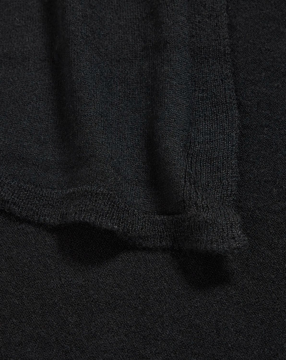 Machine Washable Cashmere Shawl (SCH0125), Color: 002 Noir, Size: O/S