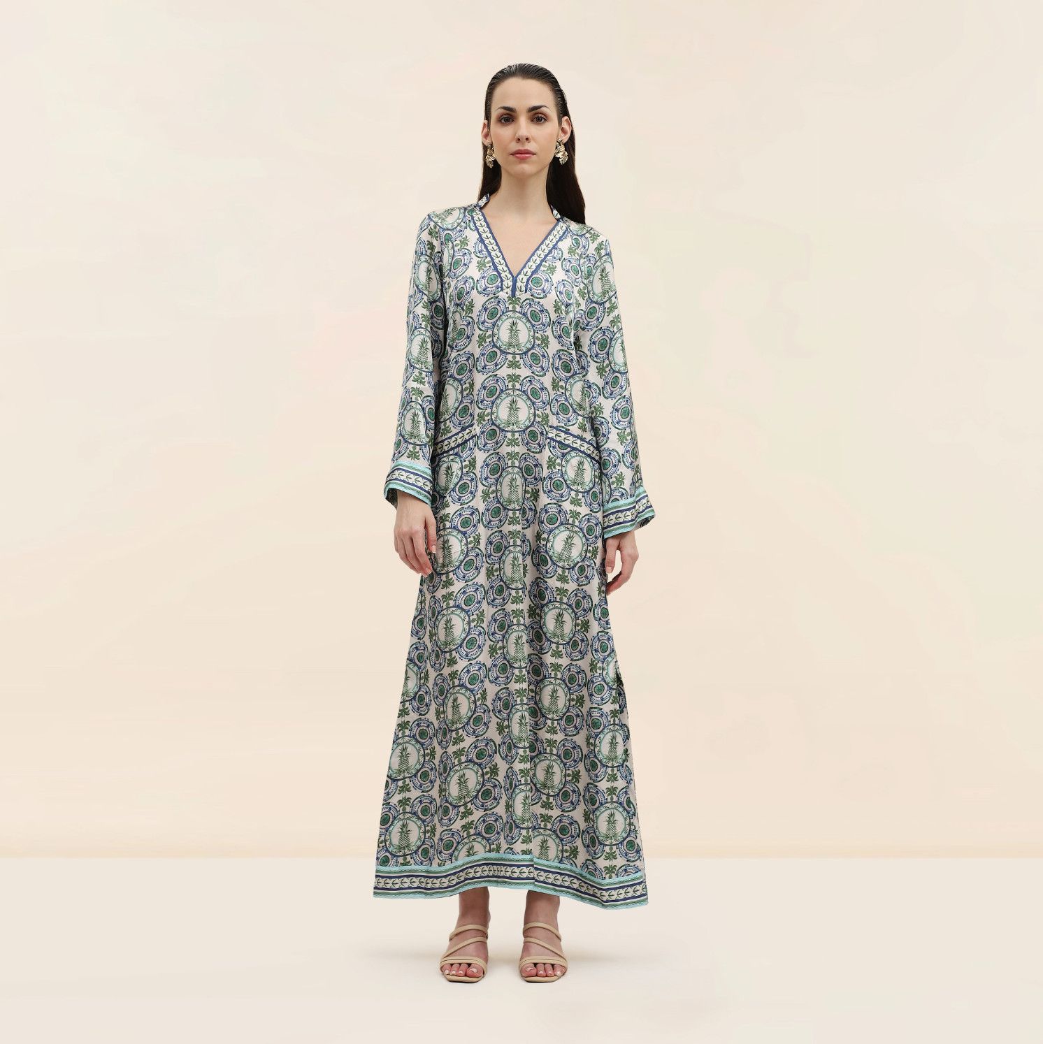 Azure Nyla Kaftan (PE01)