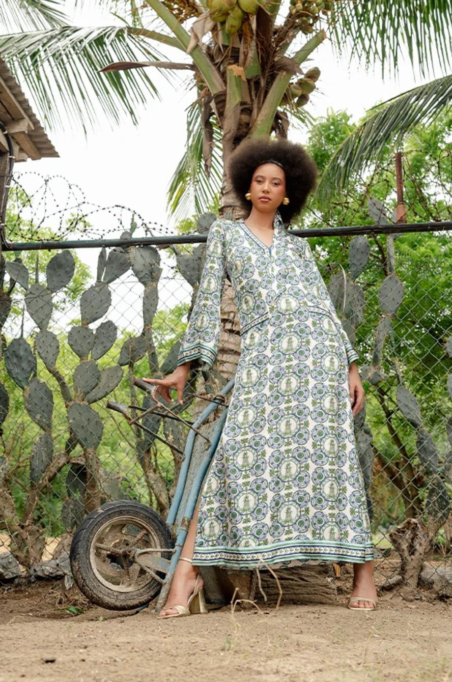 Azure Nyla Kaftan (PE01)
