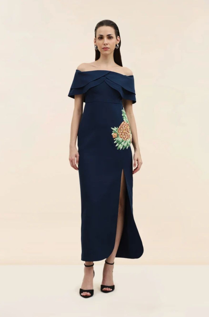 Zoe Pineapple Dress (TH5)