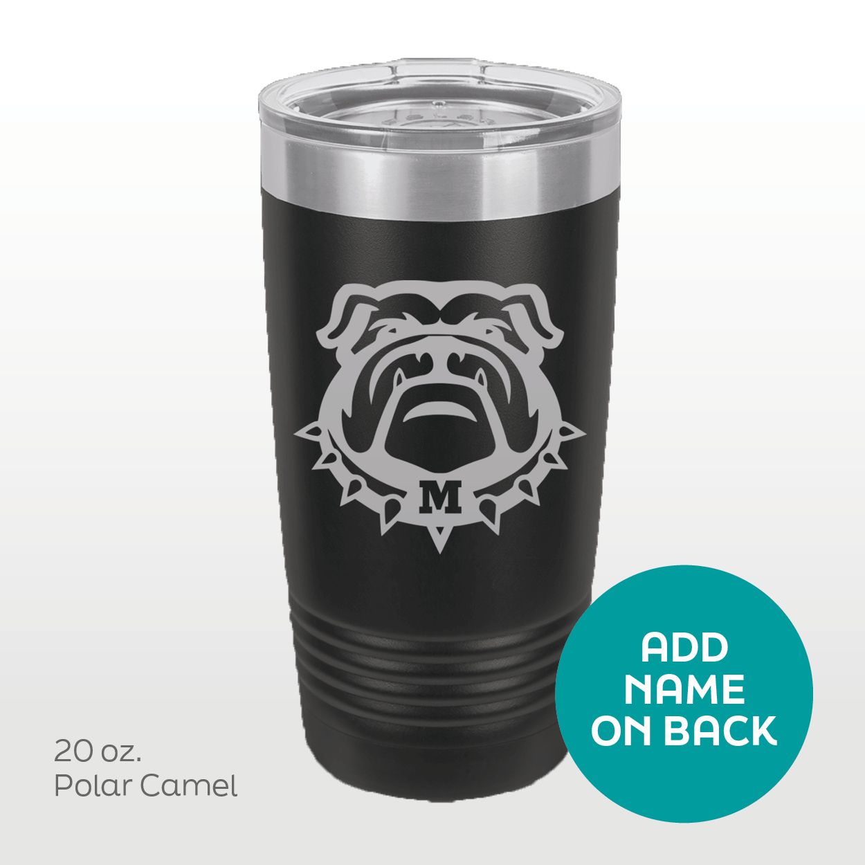 BLACK 20oz. Tumbler