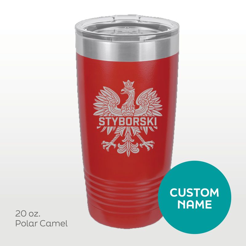 RED 20oz. Tumbler