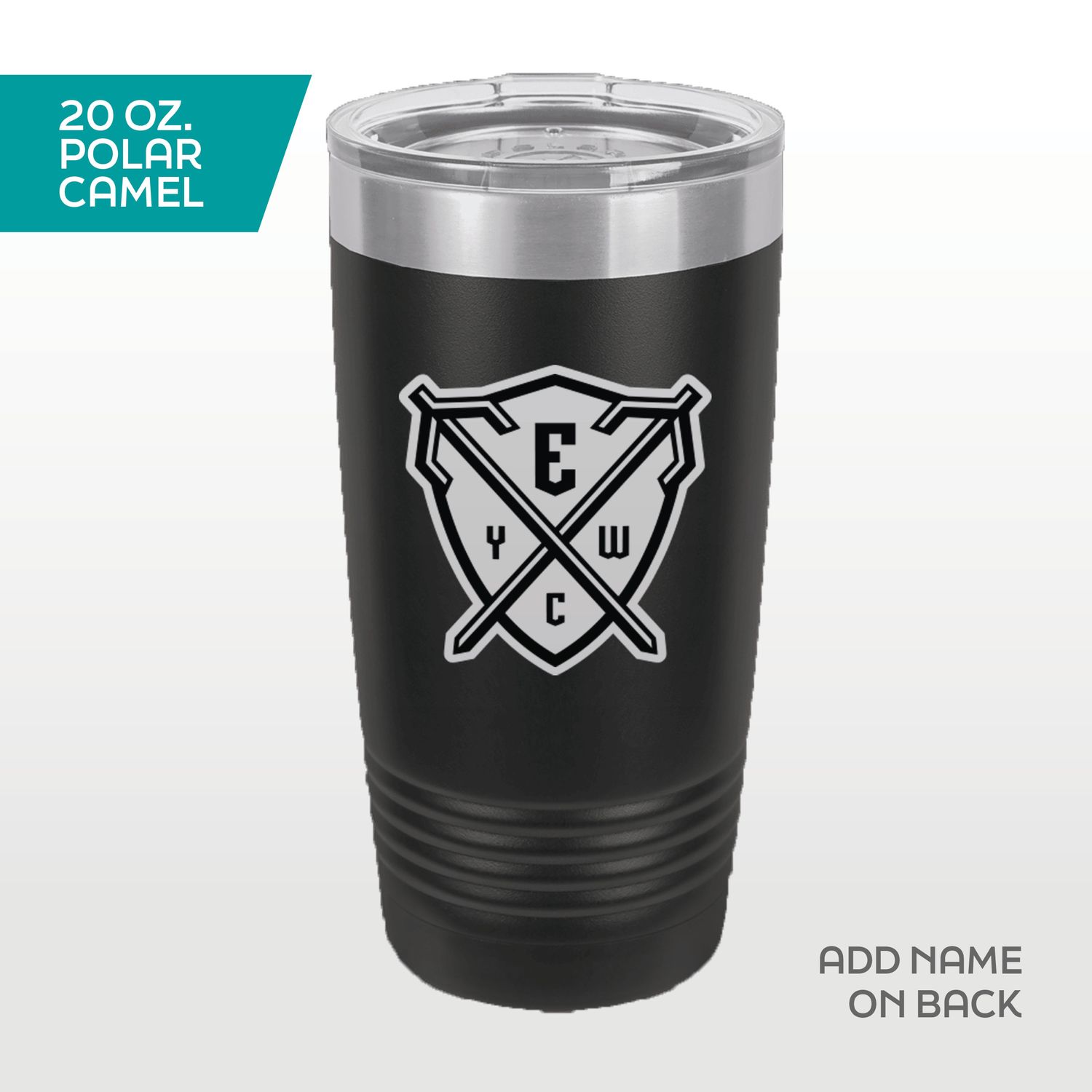 20oz. Polar Camel Tumbler - BLACK