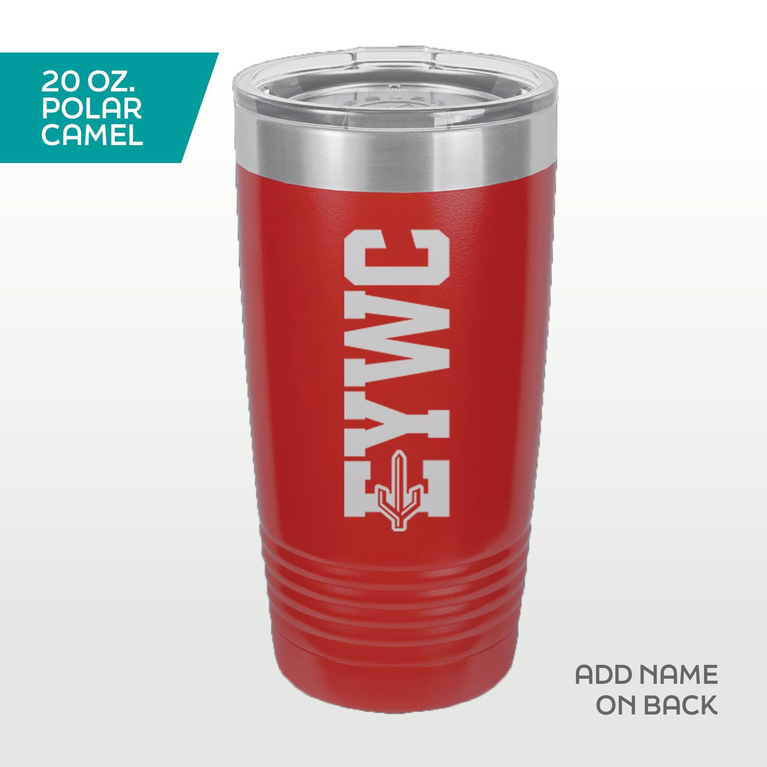20oz. Polar Camel Tumbler - RED