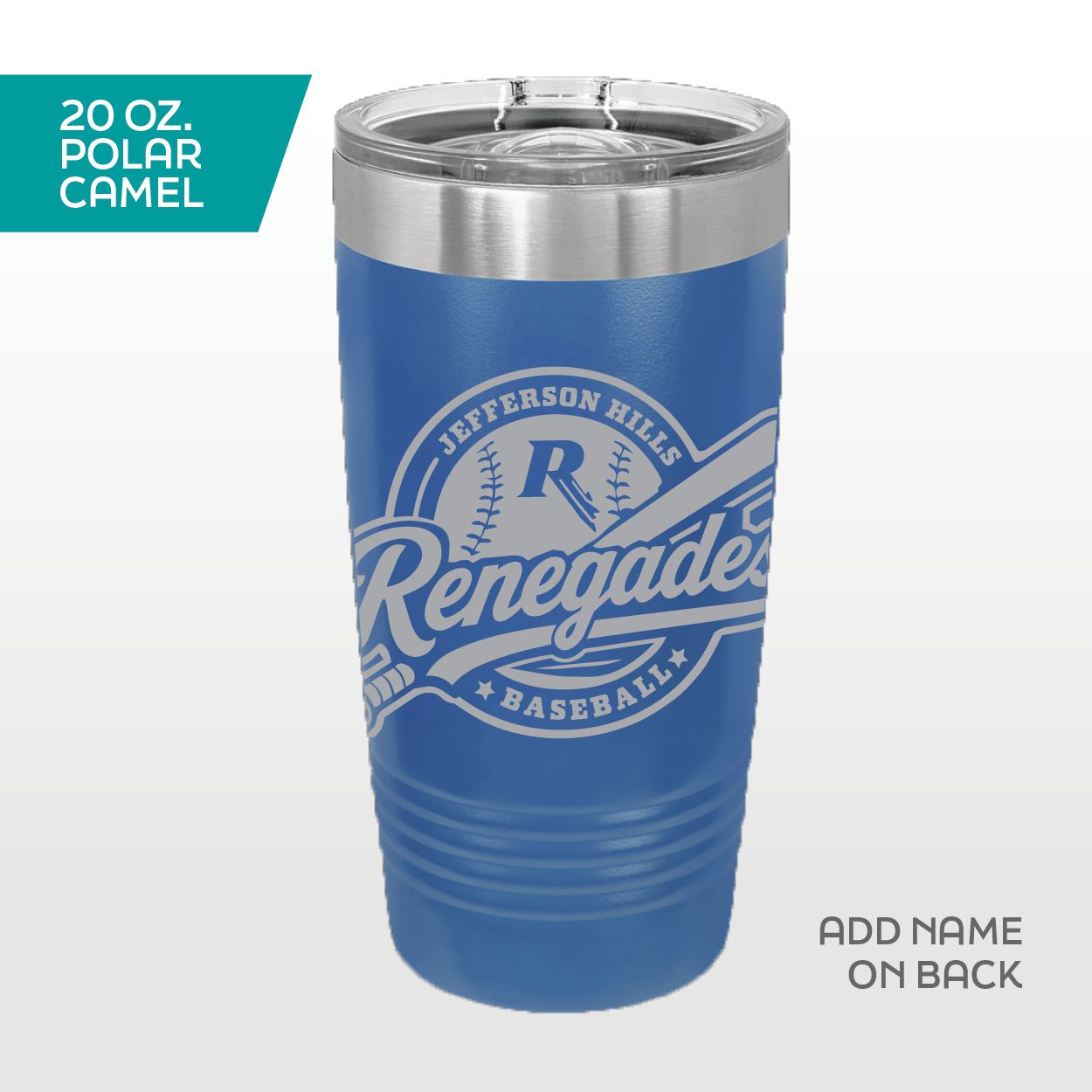 20oz. Polar Camel Tumbler - BLUE