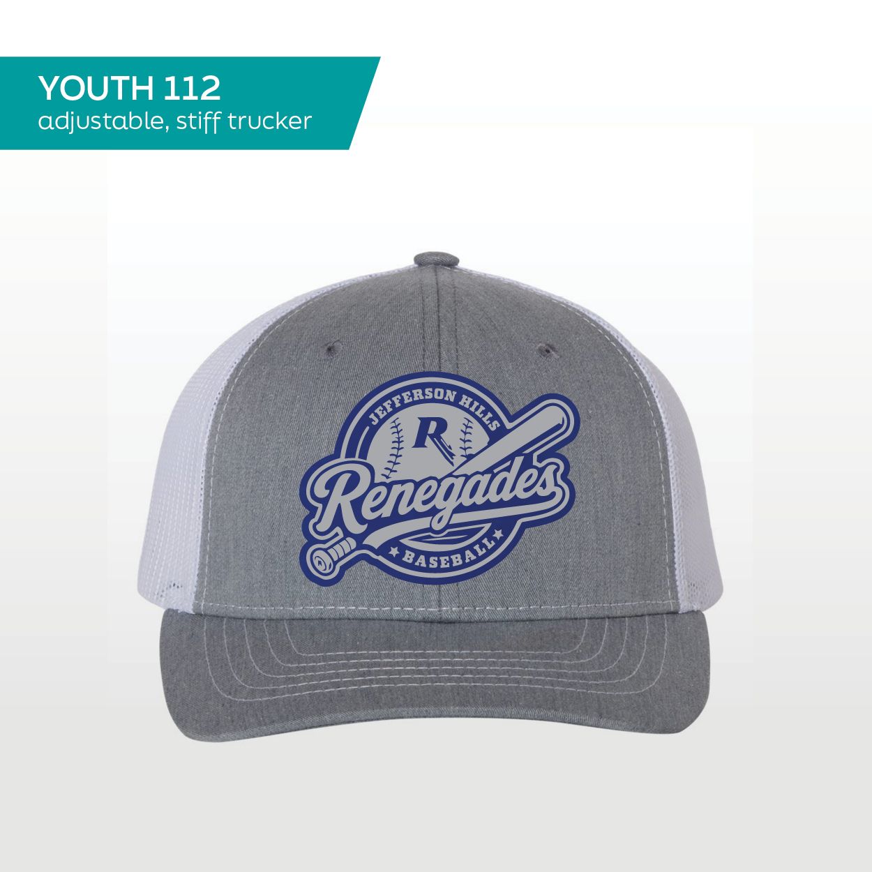 YOUTH Richardson 112 — Gray/White