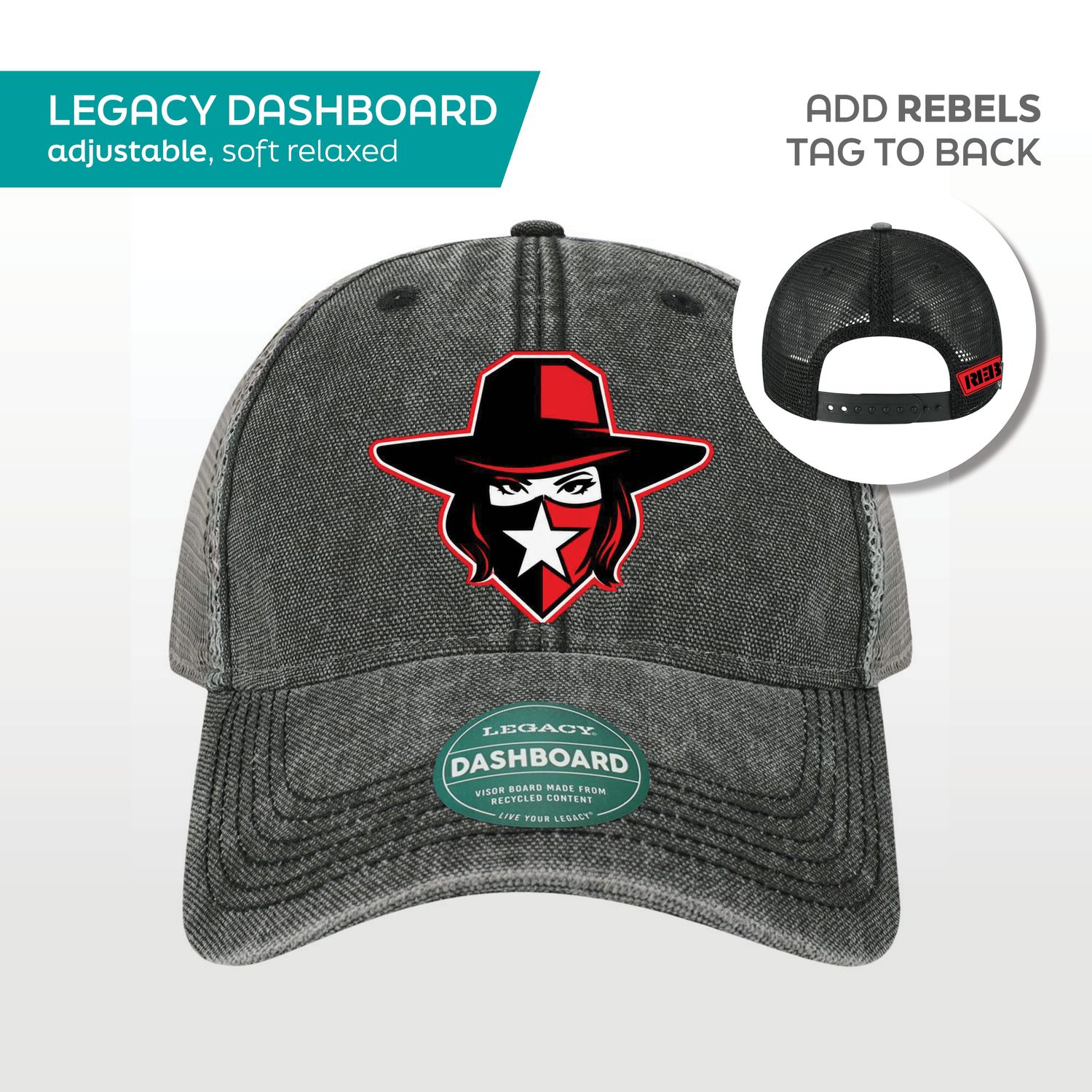 Rebels - GREY - Legacy Dashboard (Adjustable)