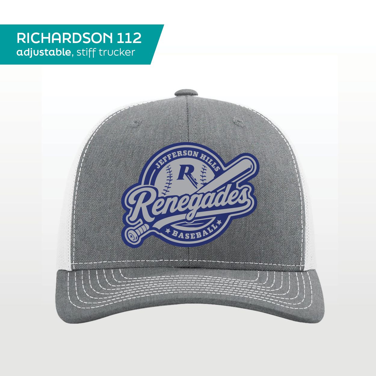 Richardson 112 - Gray/White