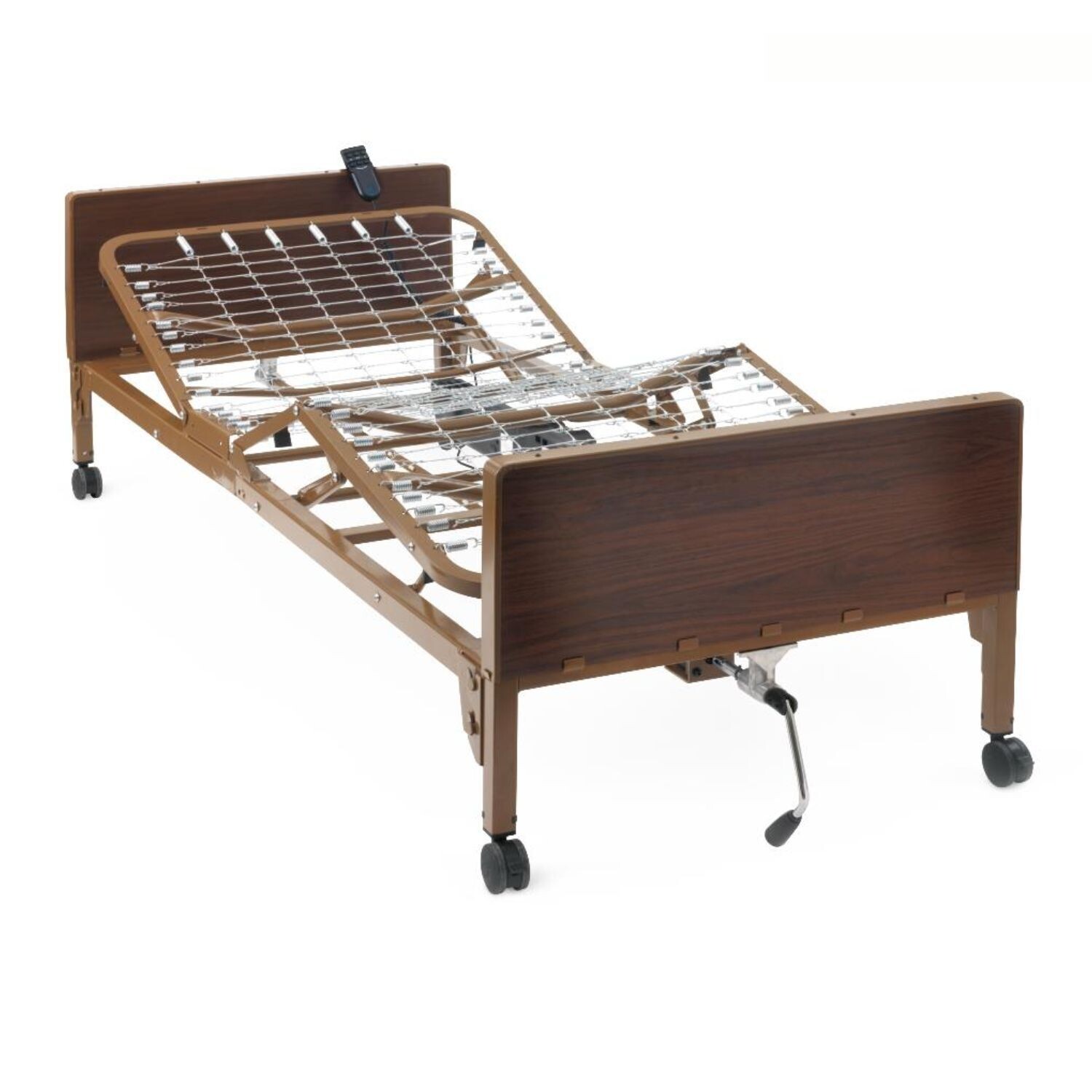 Basic Homecare Semi-Electric Bed with 15"-20" Height Range RENTAL