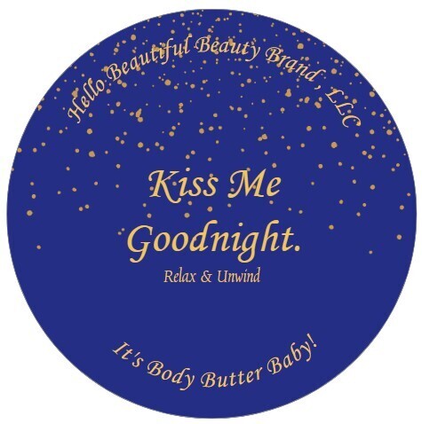 SUGAR SCRUB - Kiss Me Goodnight. - 4 Ounces