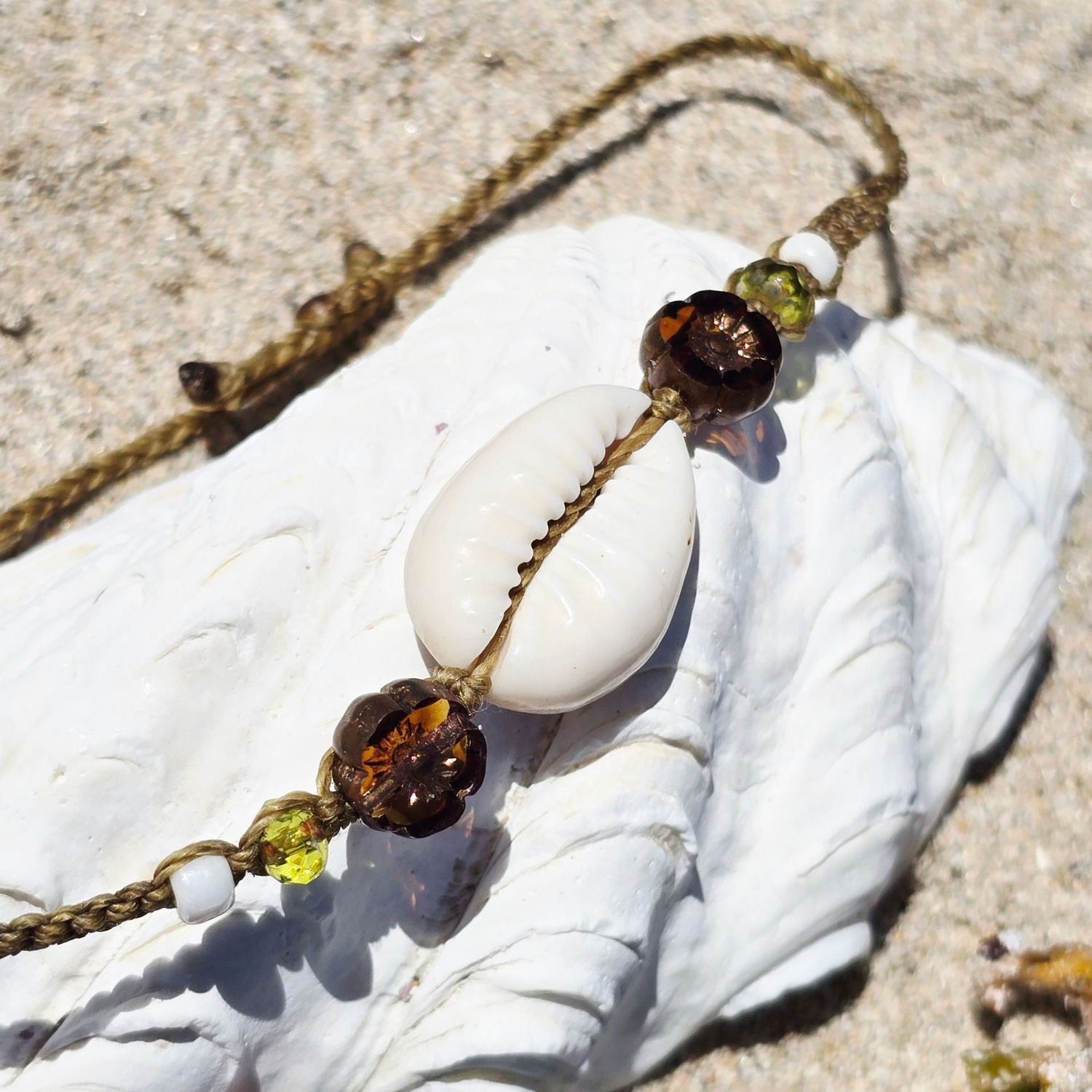 Cowrie Bloom Bracelet/Anklet Cowrie Bloom Bracelet/Anklet