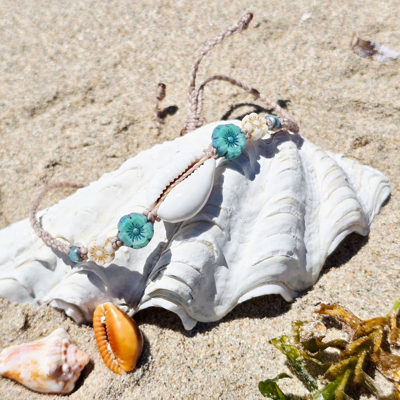 Cowrie Bloom Bracelet/Anklet Cowrie Bloom Bracelet/Anklet