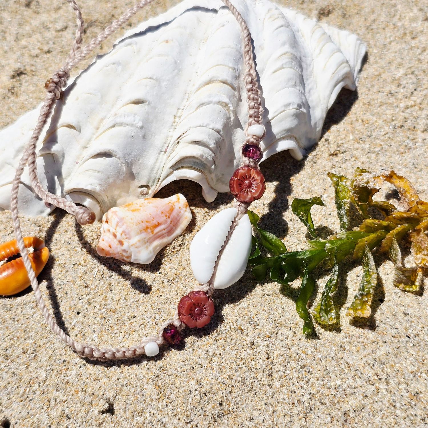 Cowrie Bloom Bracelet/Anklet Cowrie Bloom Bracelet/Anklet