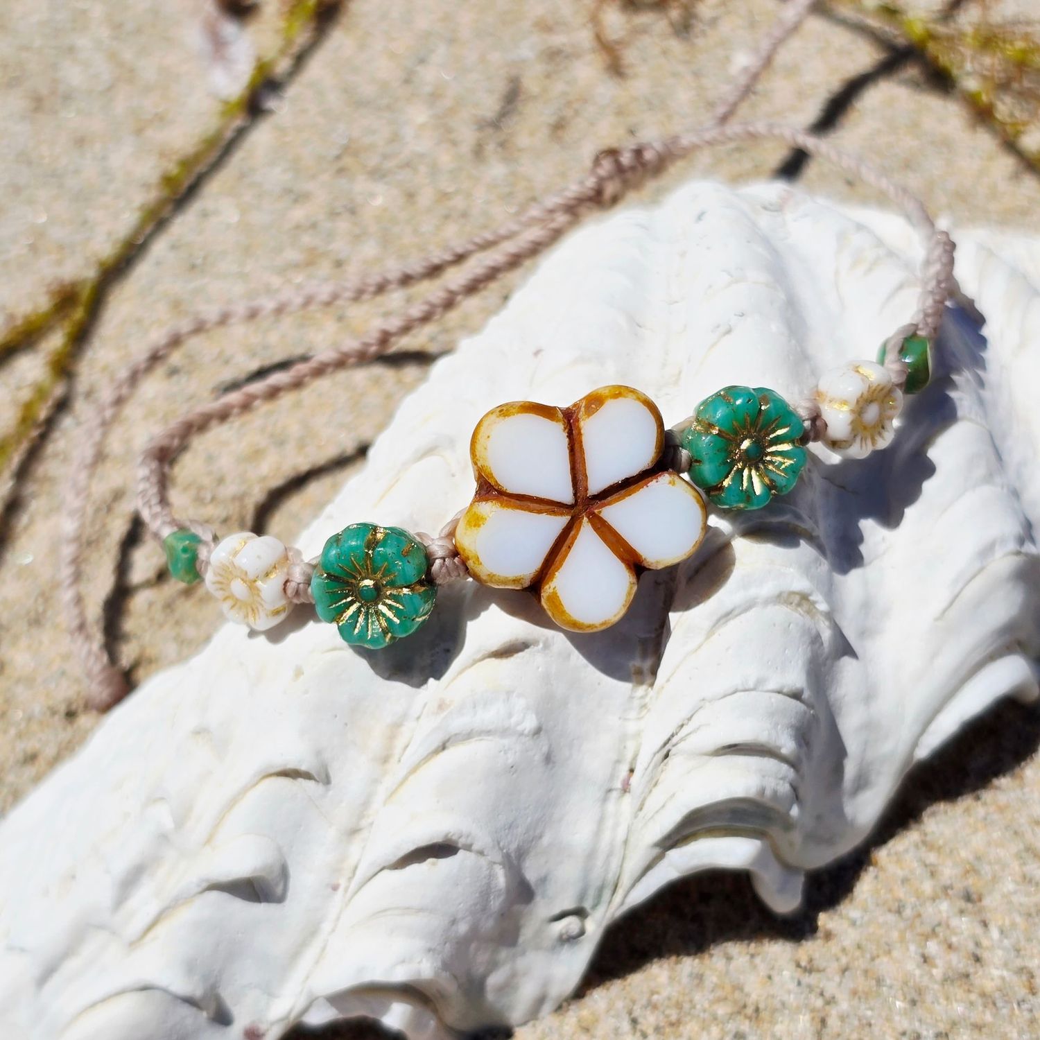 Coastal Bloom Bracelet/Anklet Coastal Bloom Bracelet/Anklet