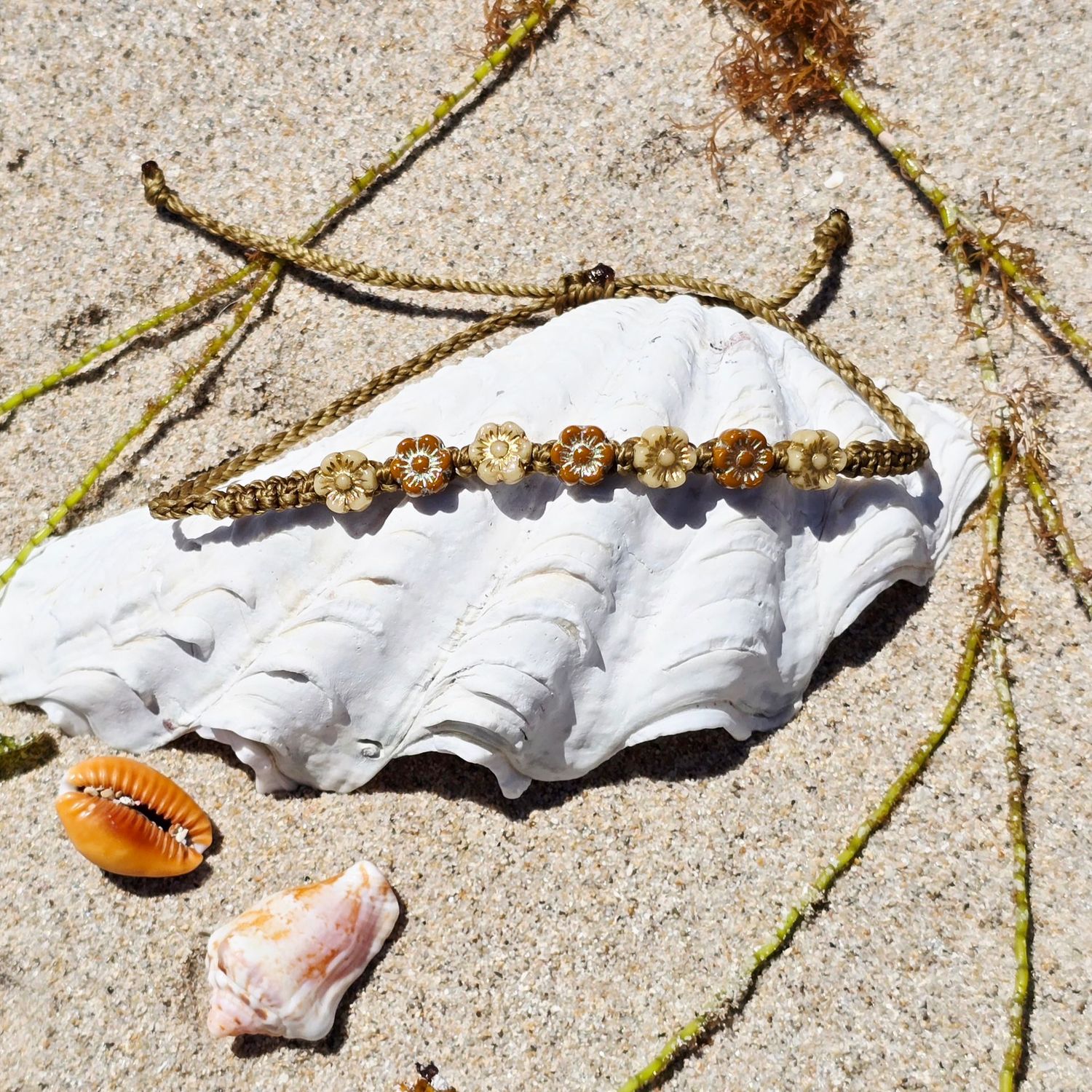 Coastal Bloom Bracelet/Anklet Coastal Bloom Bracelet/Anklet